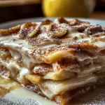 Cinnamon Roll Apple Lasagna