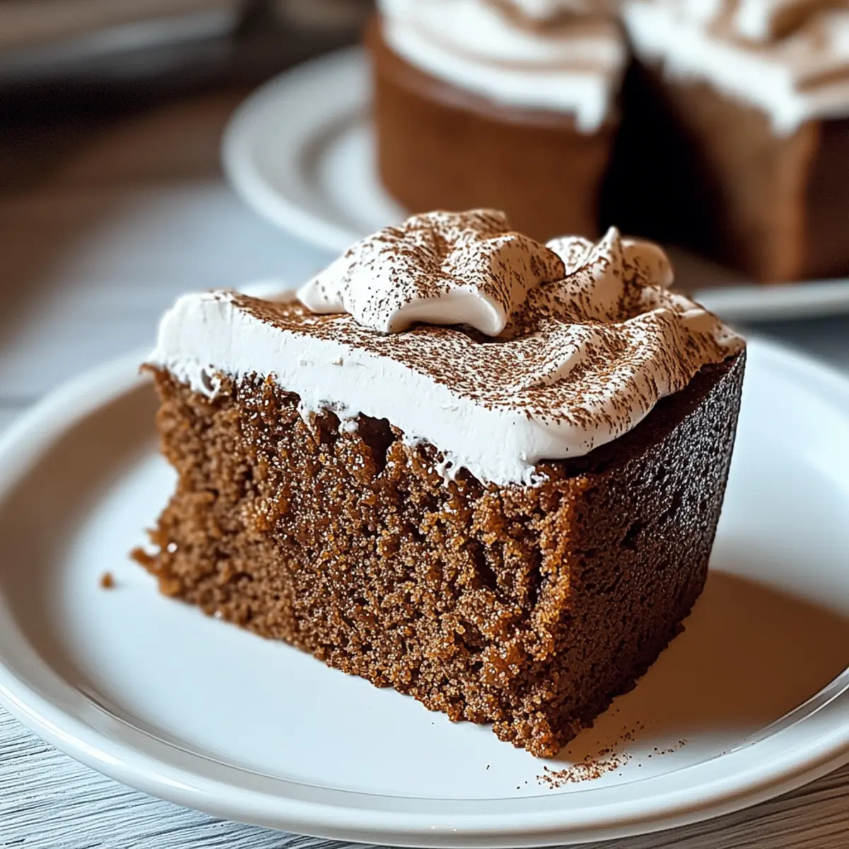 Moist Gingerbread Crazy Cake: Easy Vegan Comfort Food