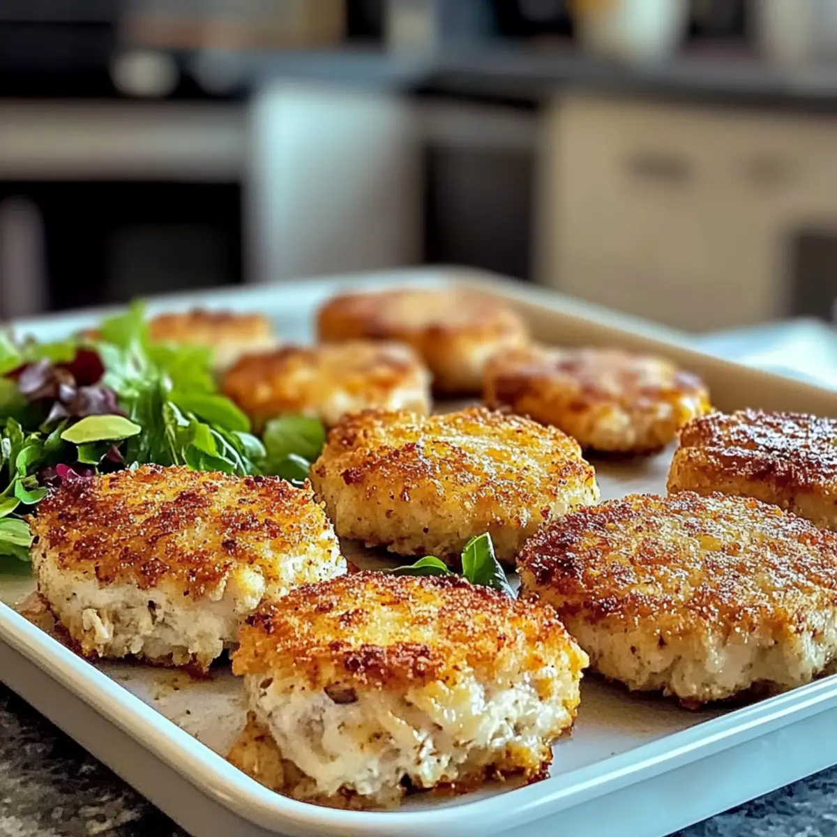 Delicious Golden Baked Chicken Rissoles for Cozy Nights