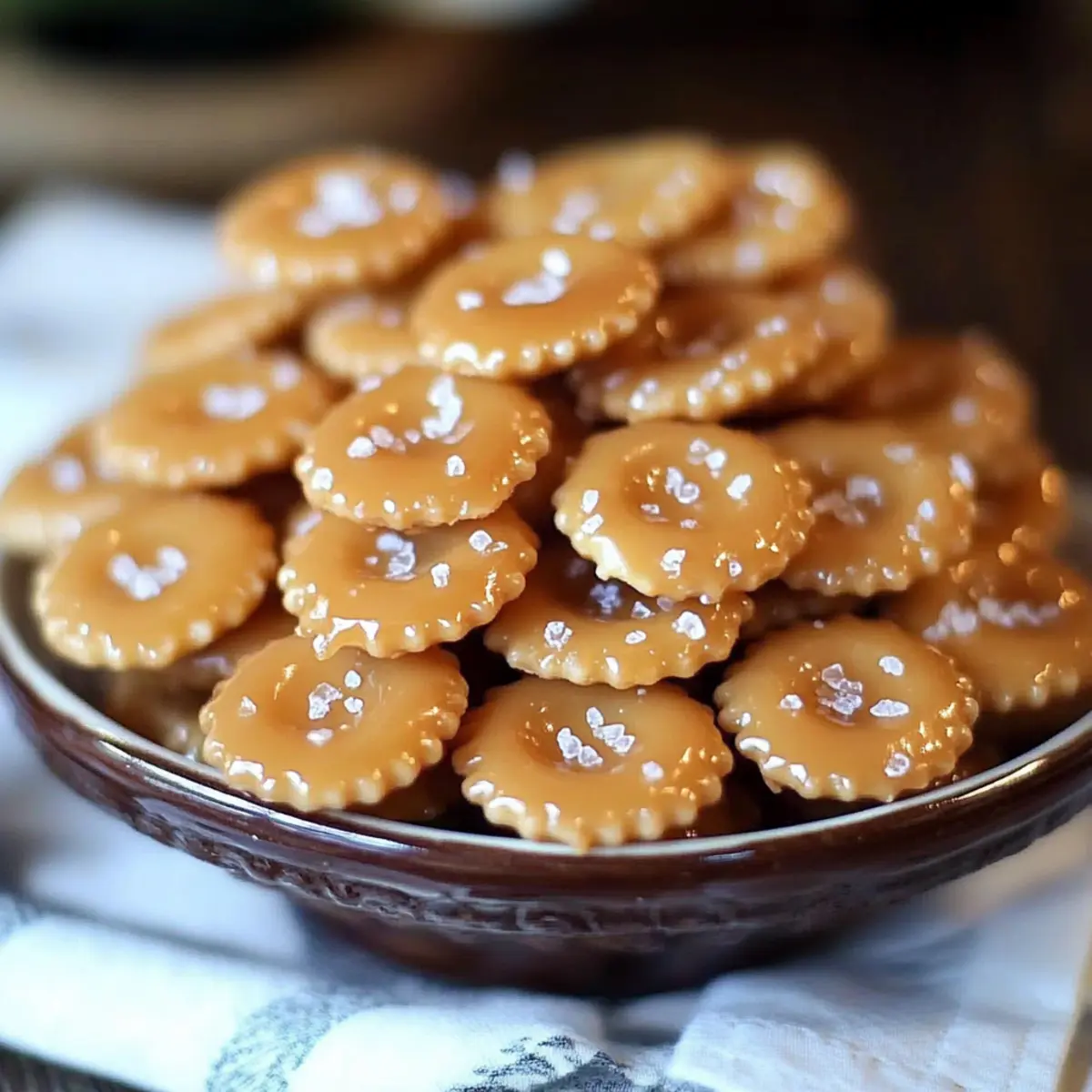 Irresistible Salted Caramel Cracker Bites in 30 Minutes