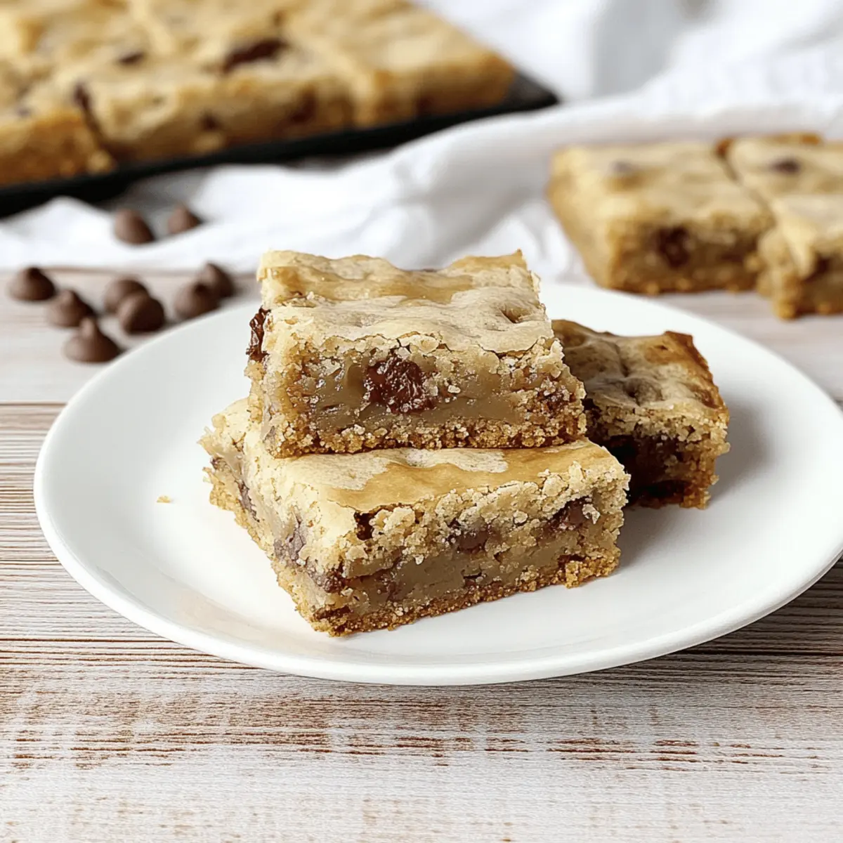 Brown Sugar Toffee Blondie Bars: Easy Gooey Sweet Treats