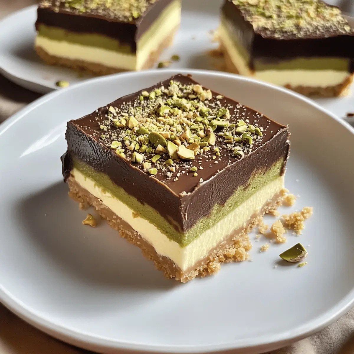 Decadent Dubai Chocolate Cheesecake Bars You’ll Adore