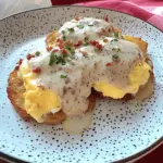 Egg Topped Hash Browns