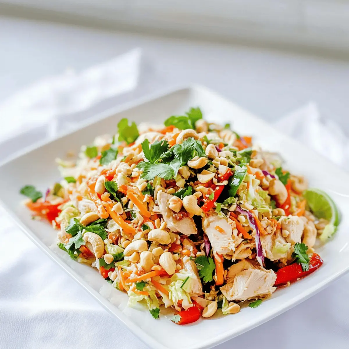 Delicious Thai Chicken Salad: A Fresh Taste Adventure
