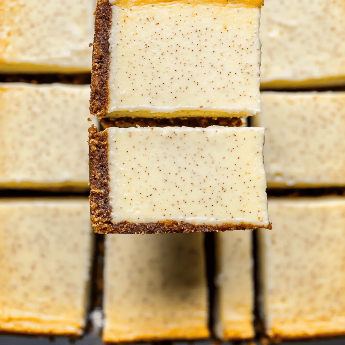 Decadent Vanilla Bean Cheesecake Bars for Easy Indulgence