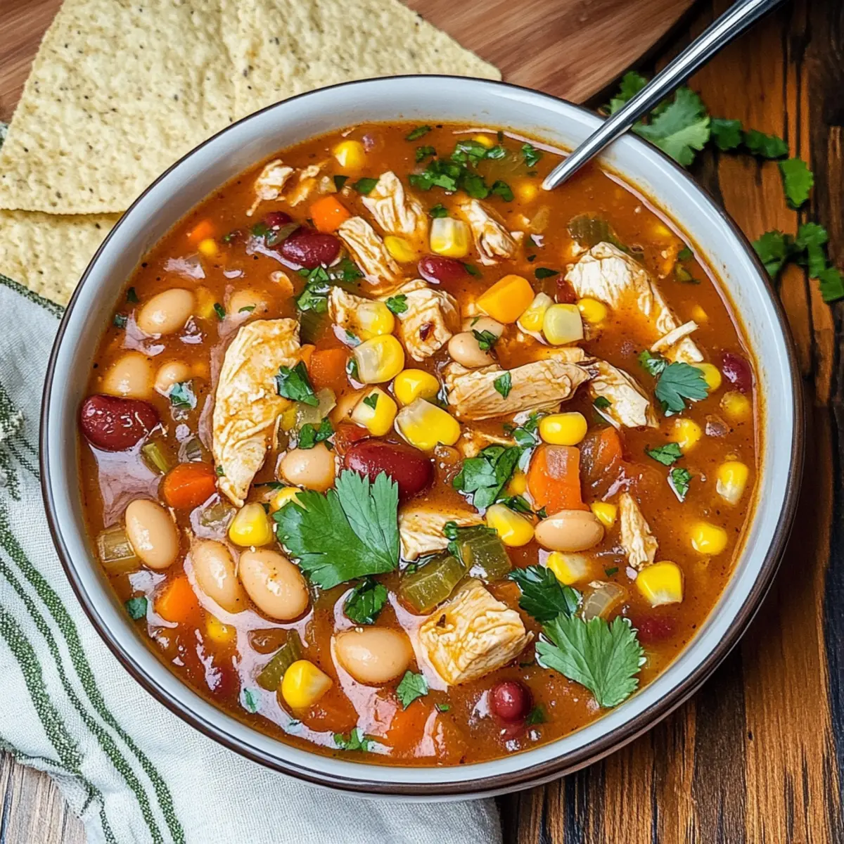 Hearty BBQ Chicken Soup to Warm Your Soul Tonight