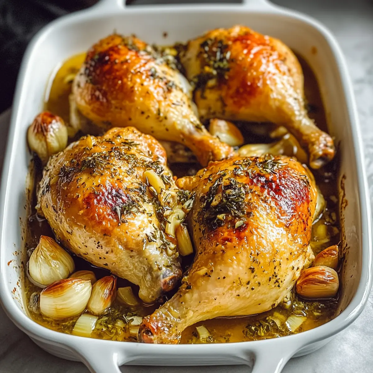 Succulent Oven-Roasted French Garlic Chicken You’ll Love