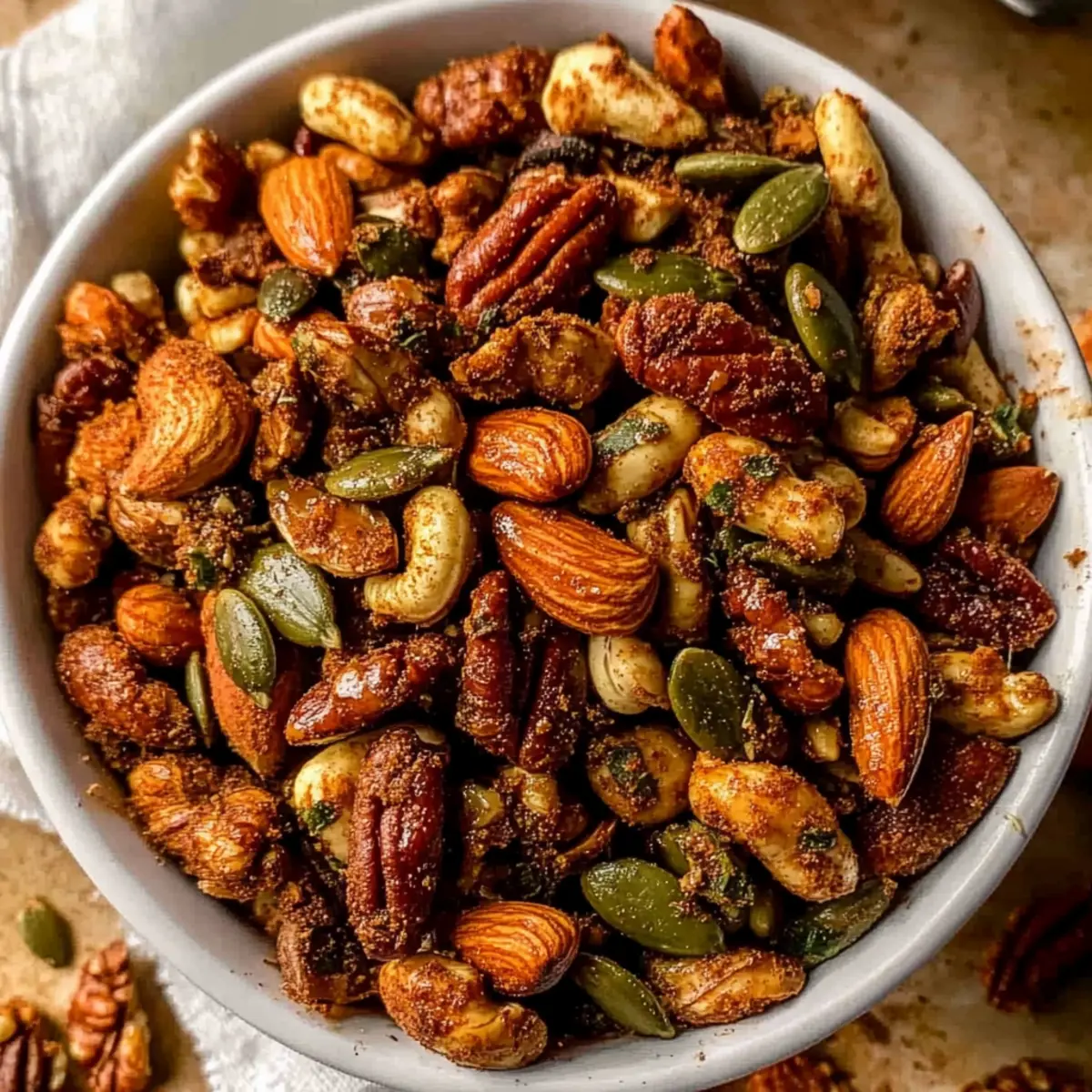 Irresistibly Crunchy Spiced Nuts for Your Next Gathering