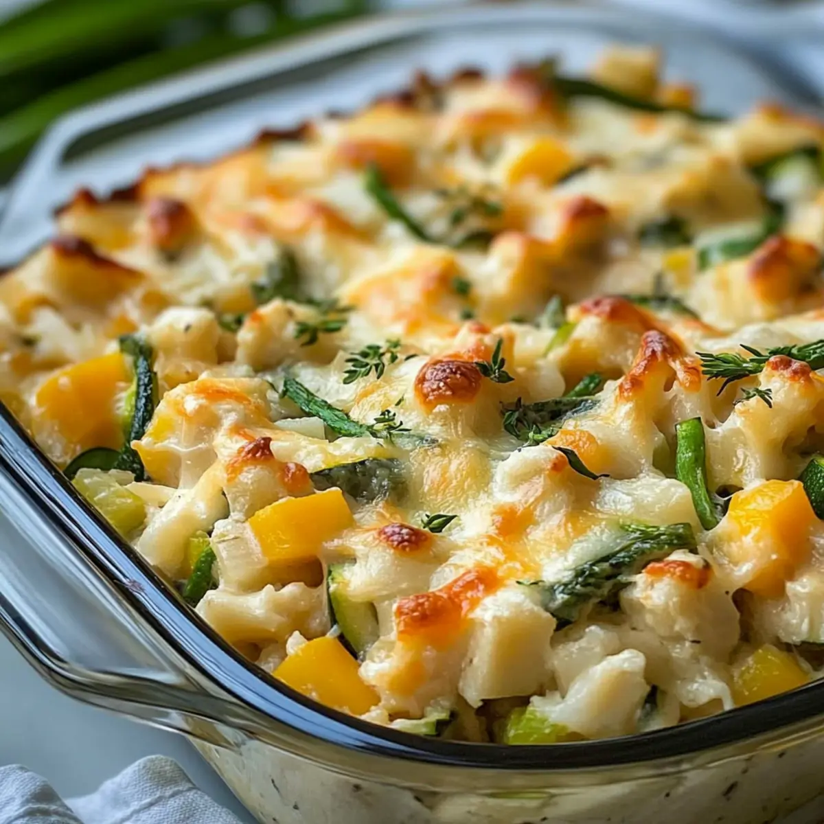 Cheesy Asparagus Chicken Hobo Casserole for Cozy Family Nights