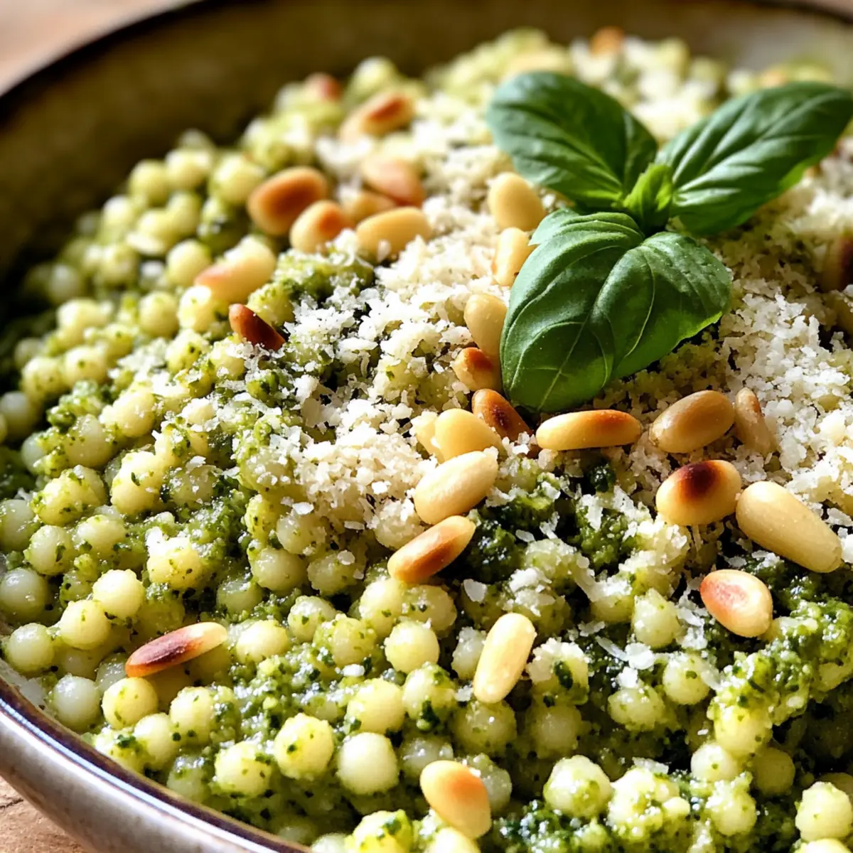 Perfect Pesto Couscous: A Quick, Flavor-Packed Delight
