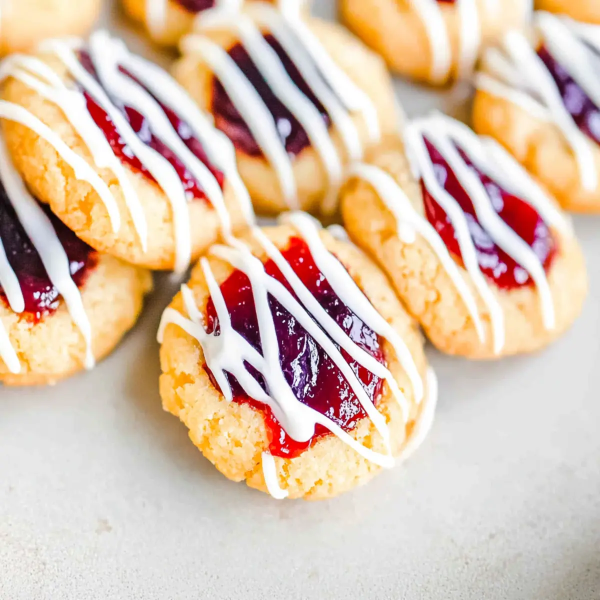 Gluten-Free Thumbprint Cookies with Jam That Melt Hearts