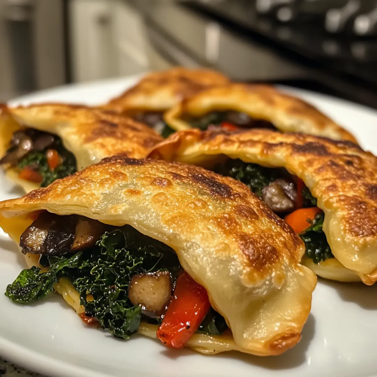 Delicious Vegan Baked Dumplings Ready in Just 25 Minutes