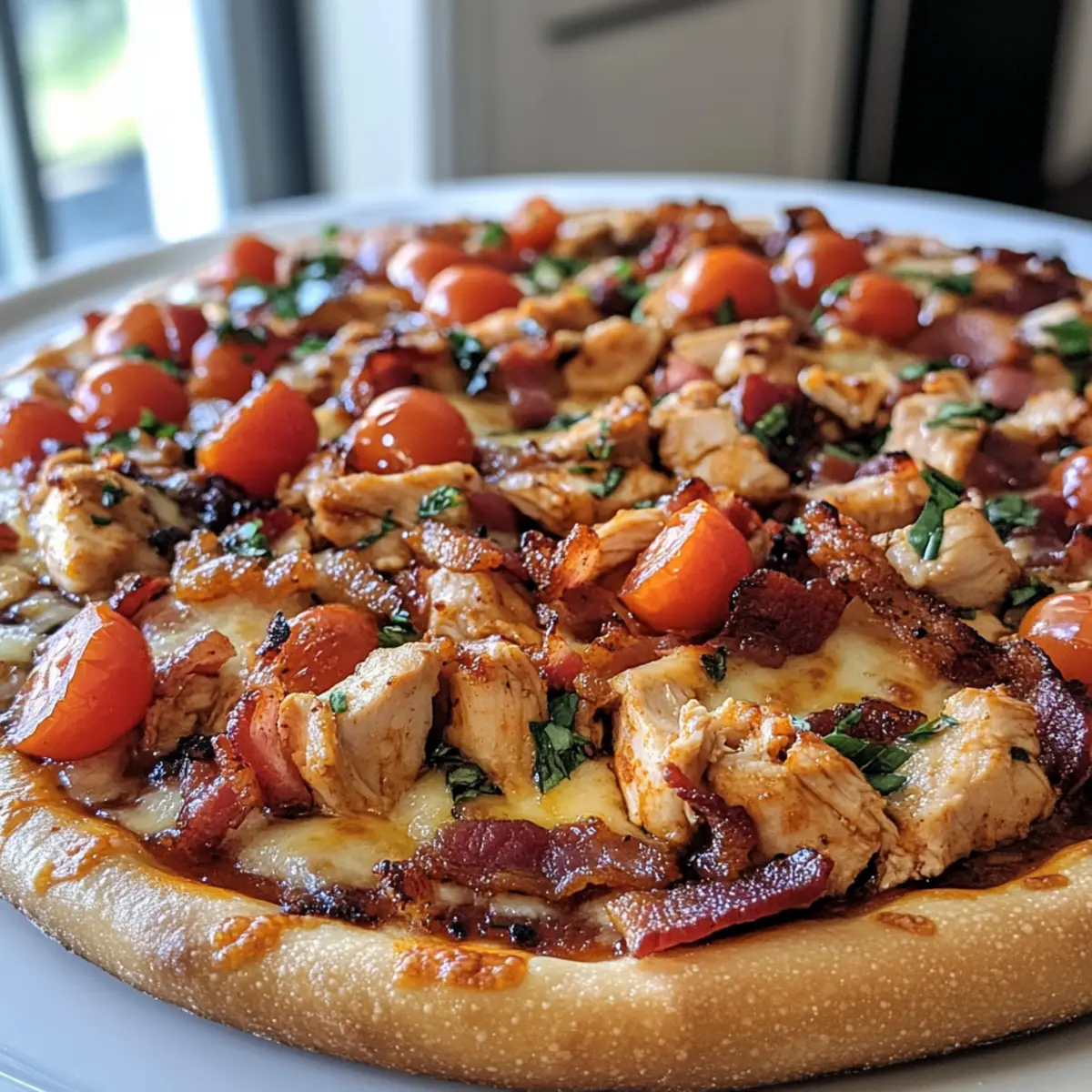 Flavors of Home: Chipotle BBQ Chicken Pizza Made Easy