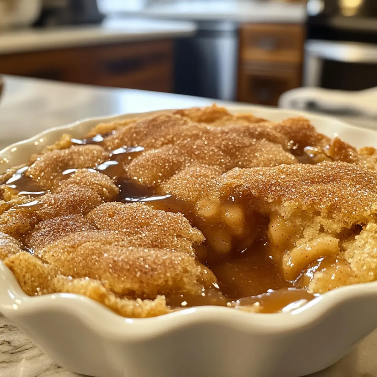 Warm and Gooey Snickerdoodle Cobbler for Cozy Nights