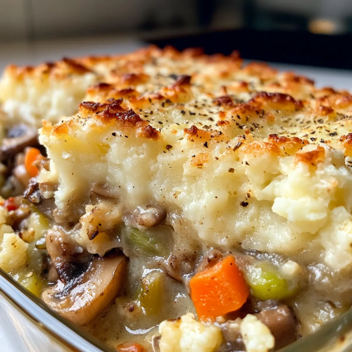 Cottage Pie with Leek & Cauliflower Cheese: A Cozy Twist
