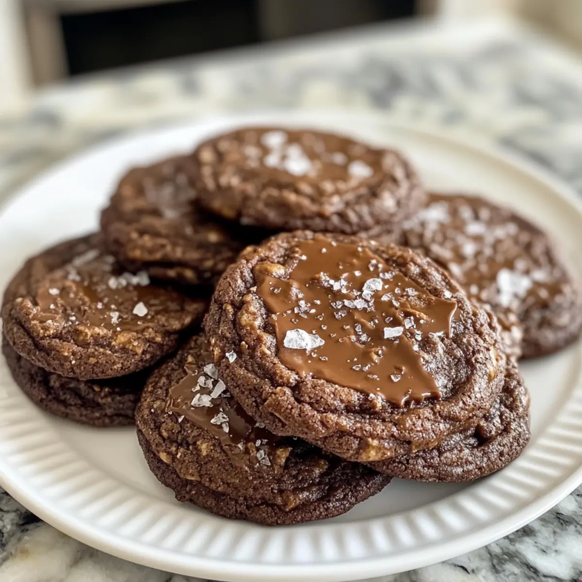Double Chocolate Salted Caramel Cookies for Ultimate Indulgence