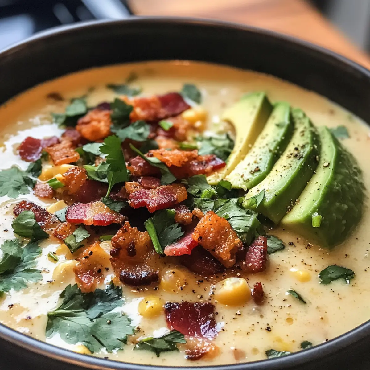 Roasted Poblano Corn Chowder: Creamy Comfort in a Bowl