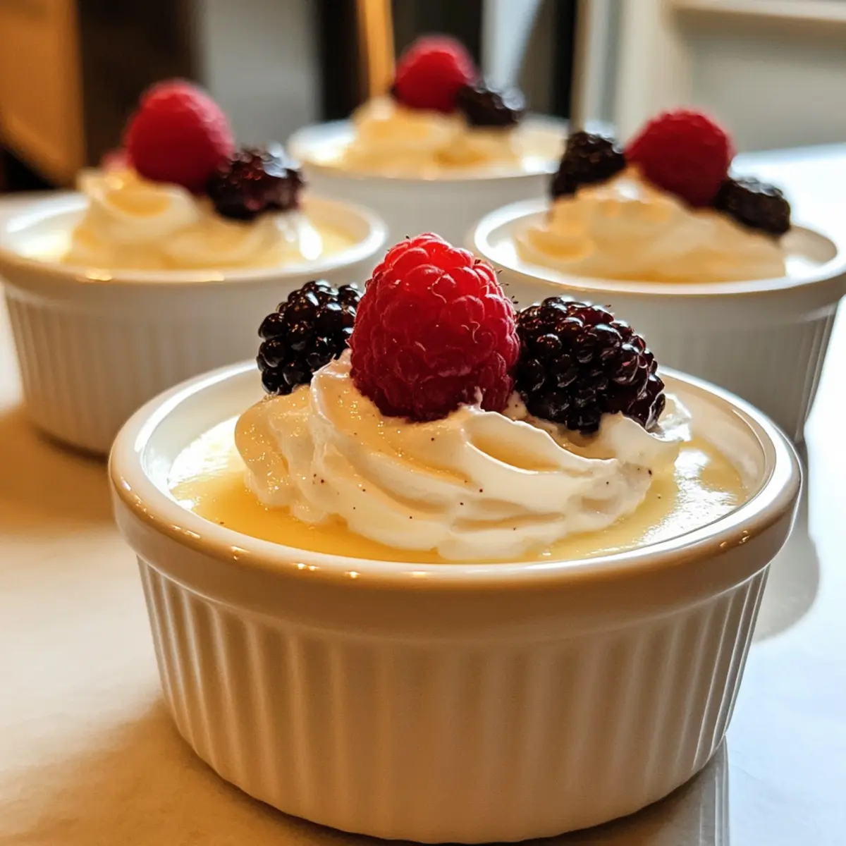 Decadent Vanilla Bean Pots de Crème for Effortless Elegance