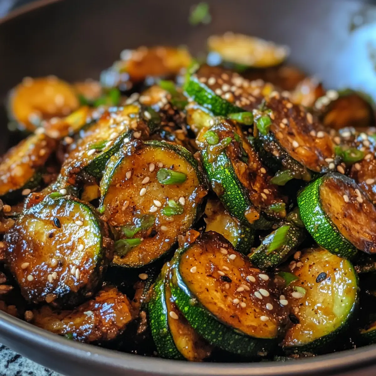 Delicious Tasty Asian Zucchini Side in Just 35 Minutes!