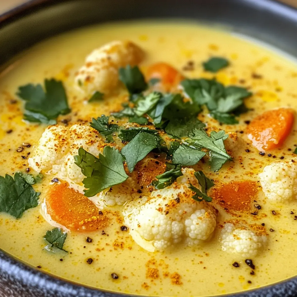 Warm and Creamy Golden Soup for a Cozy Night In