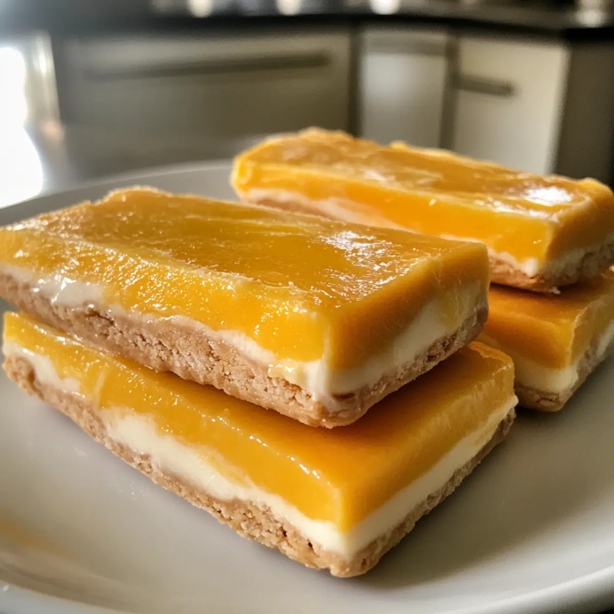 Cookie Coated Mango Lassi Frozen Yogurt Bars You’ll Love