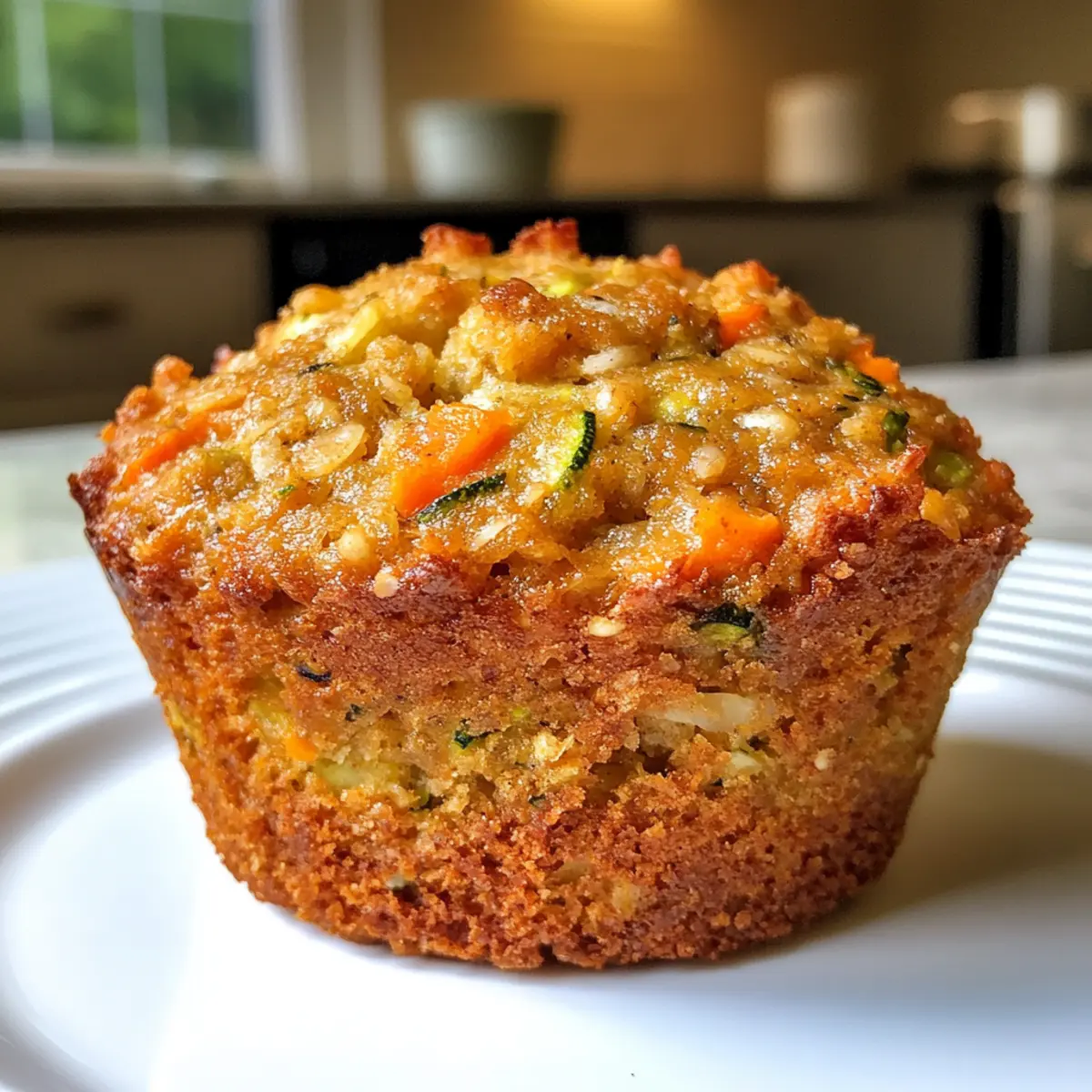 Zucchini Carrot Oatmeal Muffins for a Wholesome Morning Boost
