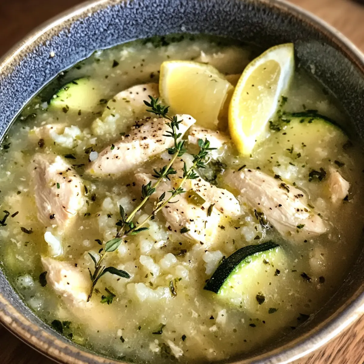Mediterranean Lemon Chicken Soup: Quick Comfort in a Bowl