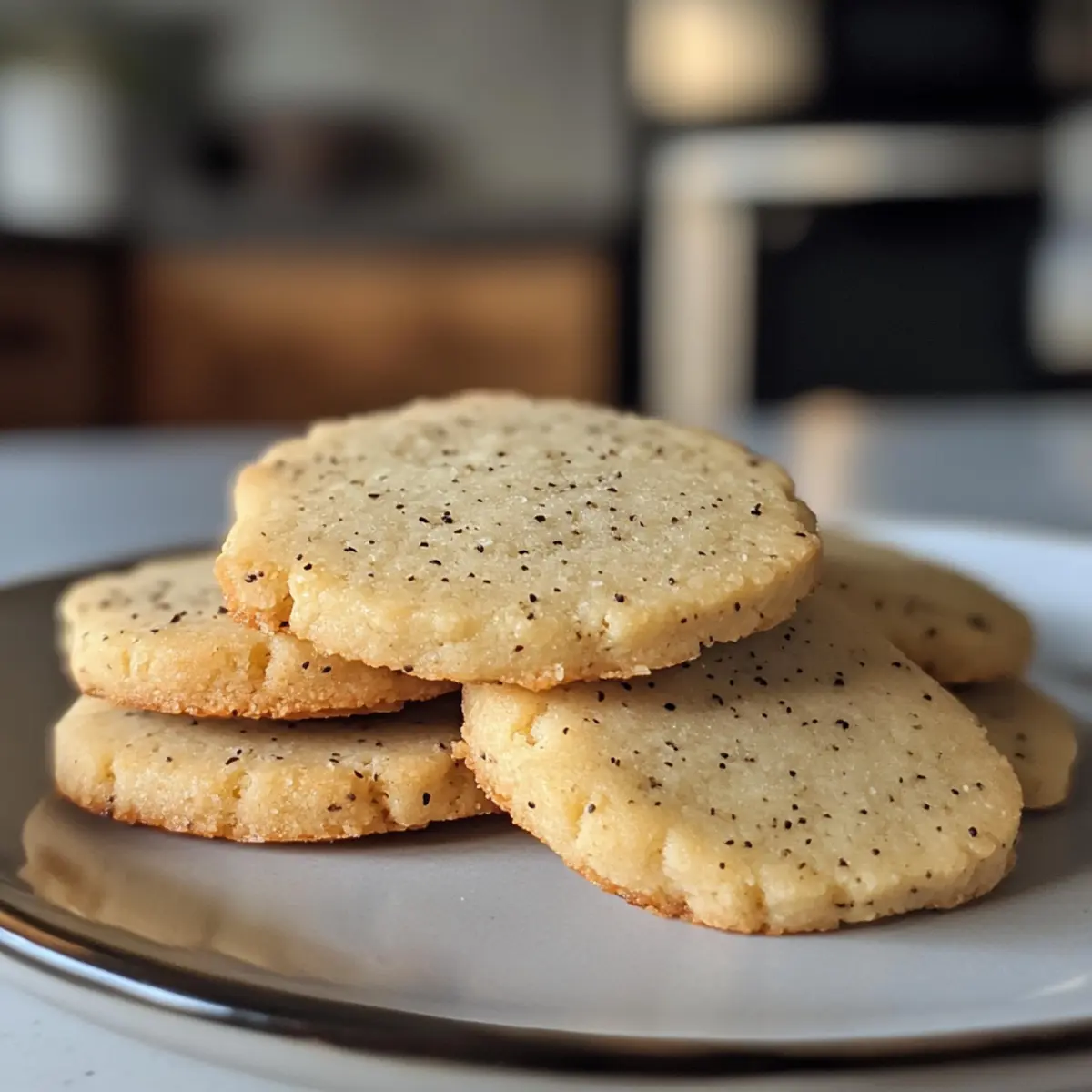Delicious Grey Shortbread Cookies That Melt in Your Mouth