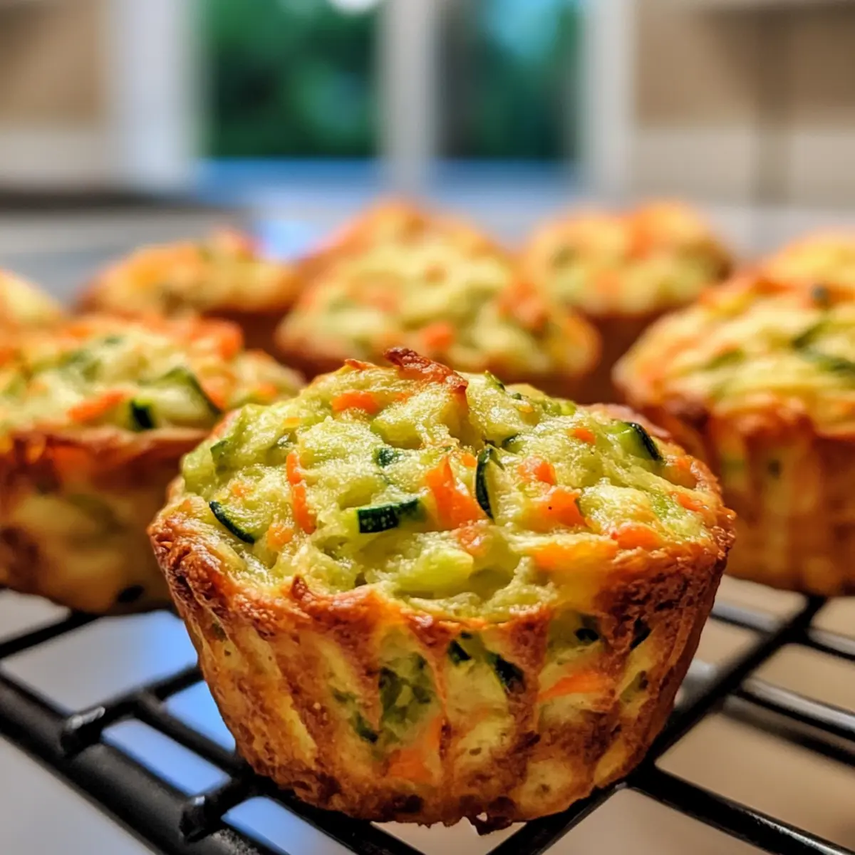 Vegan Savoury Muffins Bursting with Vegetable Goodness