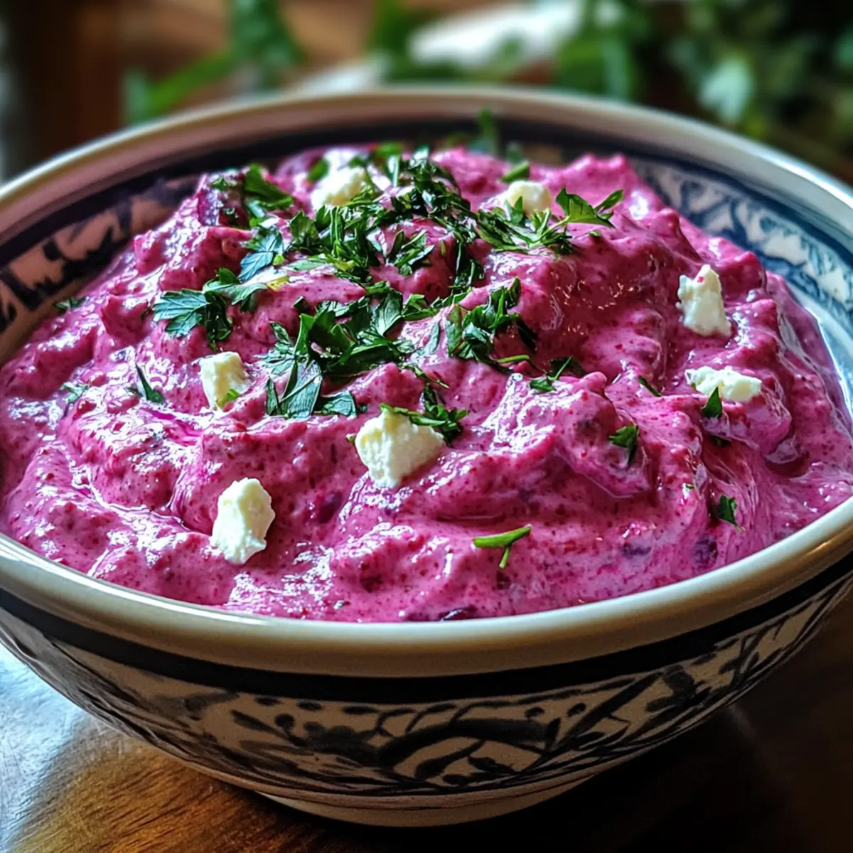 Creamy Beetroot Salad Dip With Greek Yogurt You’ll Love
