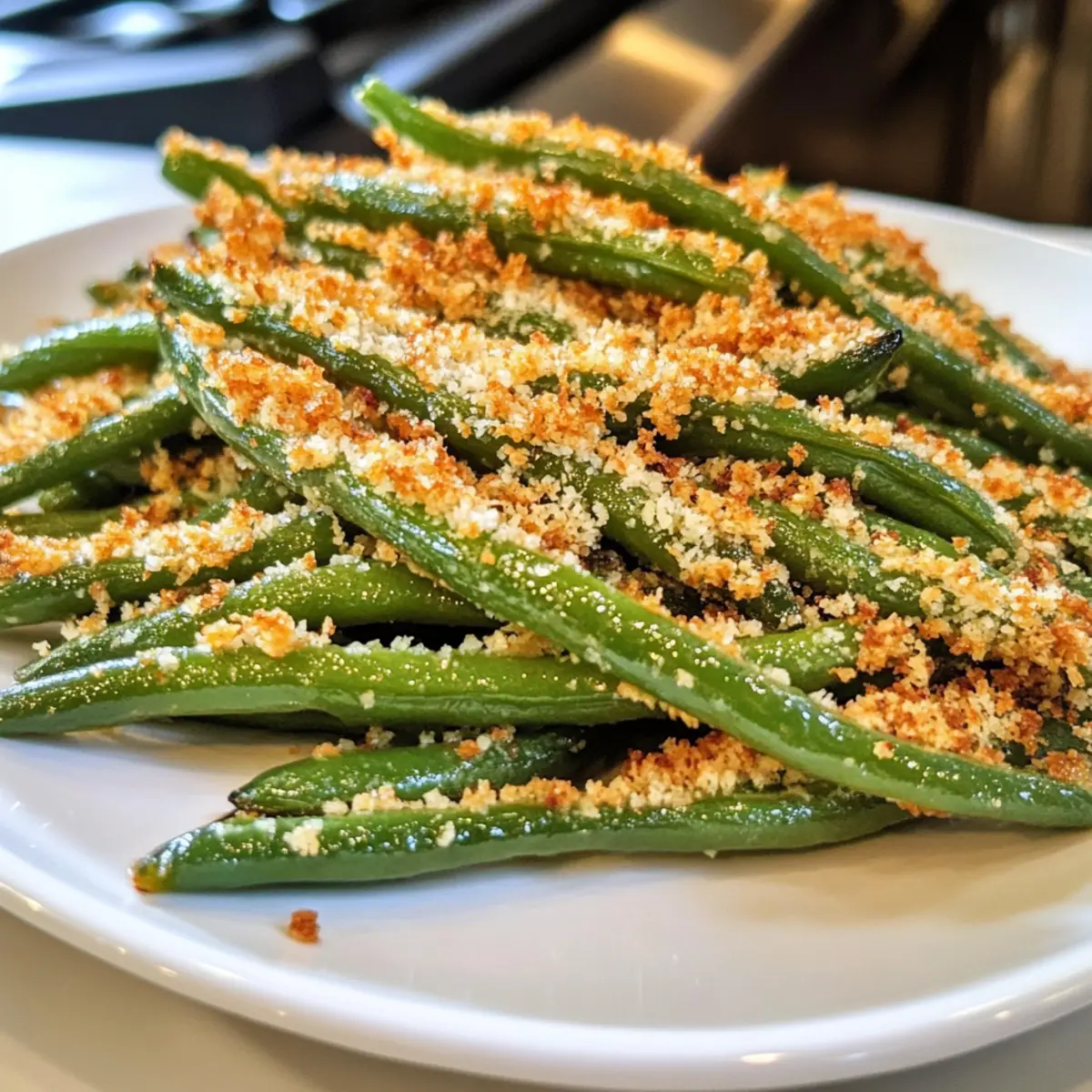Crispy Parmesan Air Fryer Green Beans for Guilt-Free Snacking