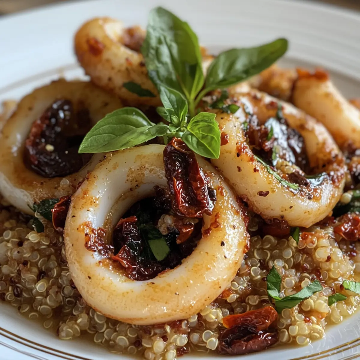 Healthy Puttanesca-Style Sautéed Squid in 25 Minutes