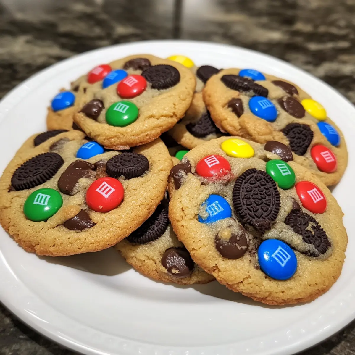 Valentine’s Day Oreo M&Ms Cookies: Love at First Bite