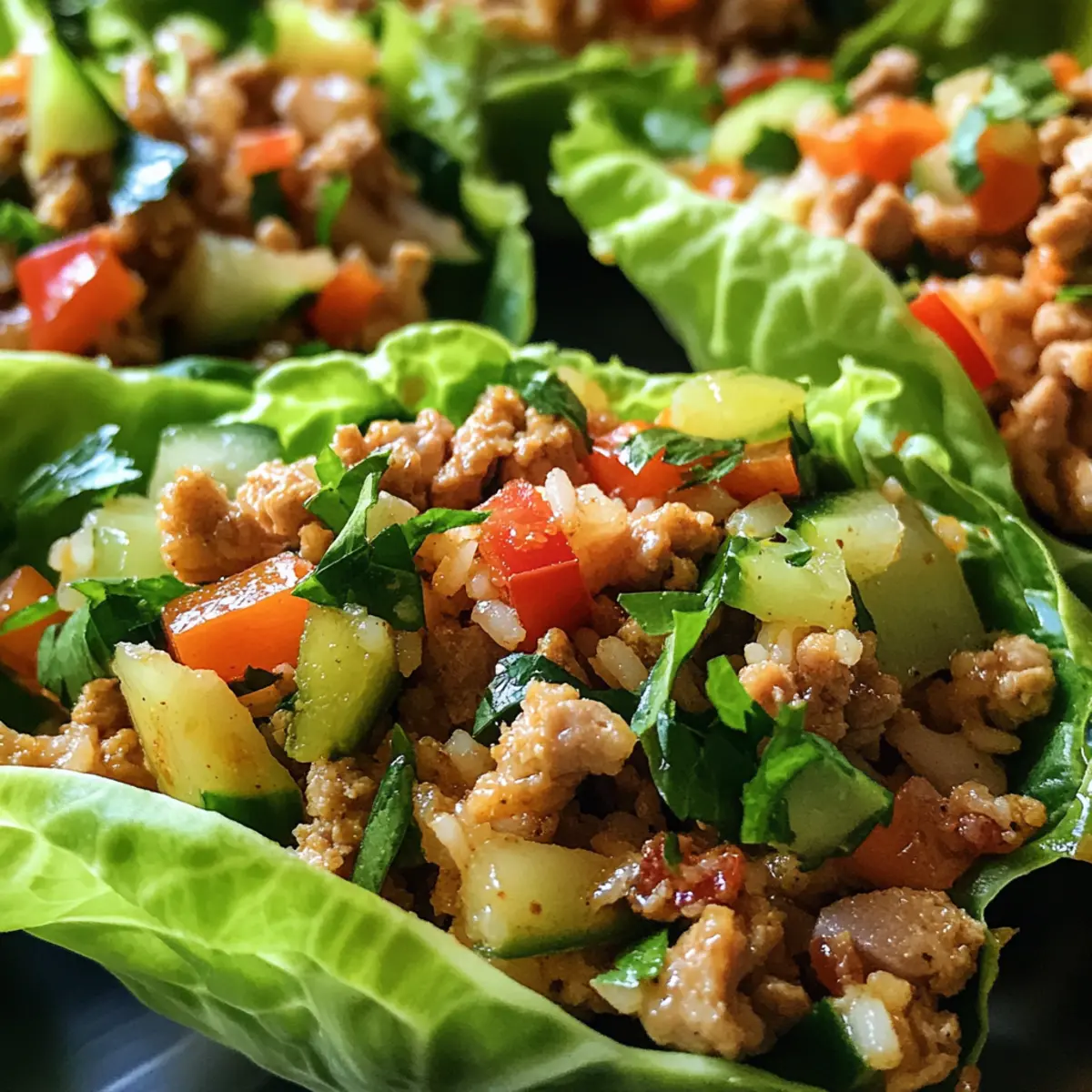 Delicious Chicken Larb in Lettuce Cups Ready in 30 Minutes