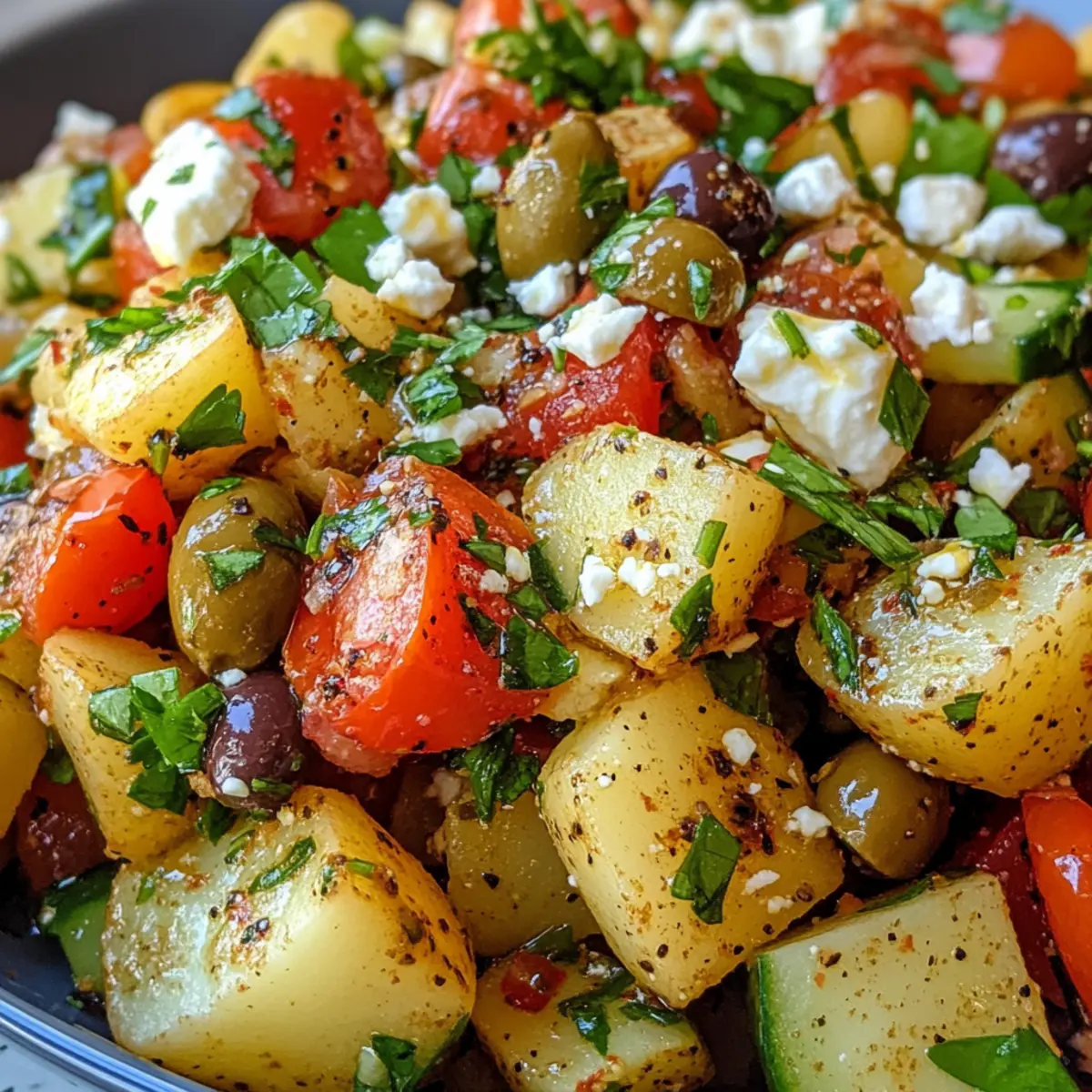 Delicious Turkish Potato Salad: A Fresh Mediterranean Delight