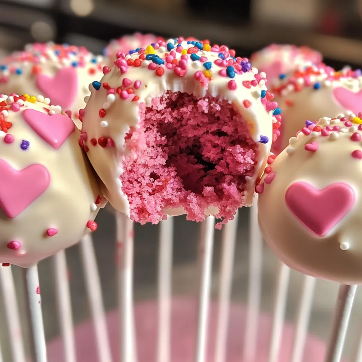 Delightful Valentine’s Day Cake Pops for Sweet Sharing