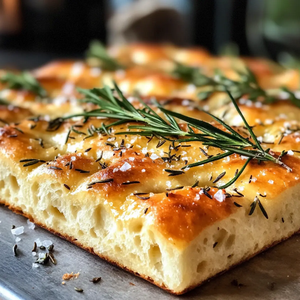 Effortless Rosemary Focaccia Bread for Fluffy Perfection