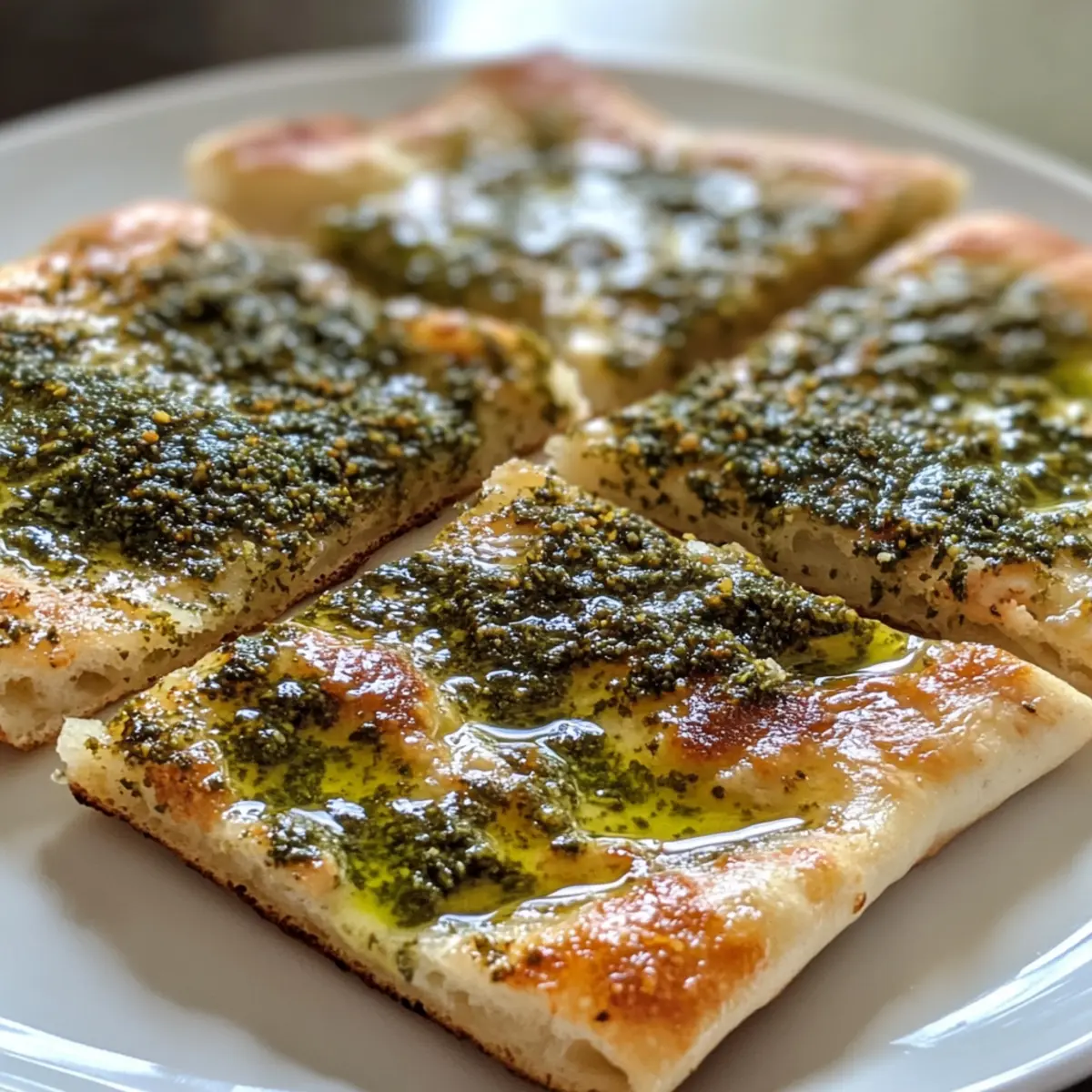 Za’atar Flatbread with Olive Oil: A Flavorful Homemade Treat