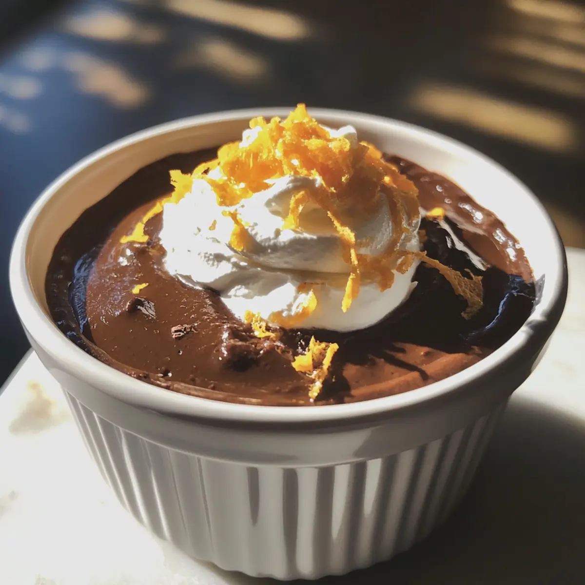 Dark Chocolate and Orange Pot de Crème: Indulgent and Dairy-Free