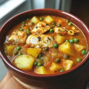 Spanish Fish Stew with Potatoes