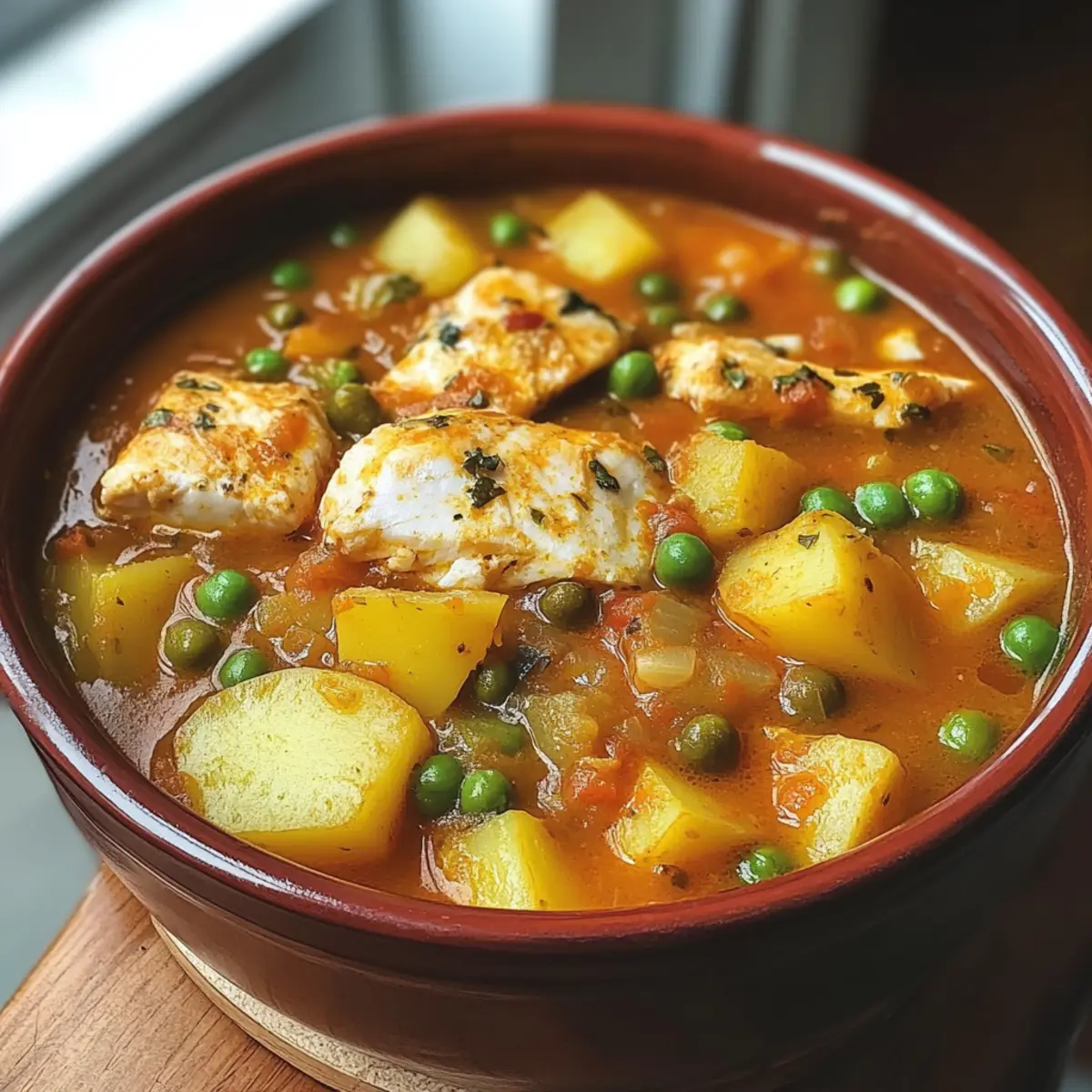 Hearty Spanish Fish Stew with Potatoes to Warm Your Soul