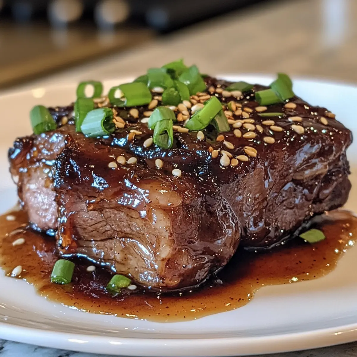 Savory Asian Sticky BBQ Chuck Roast for Melt-in-Your-Mouth Bliss