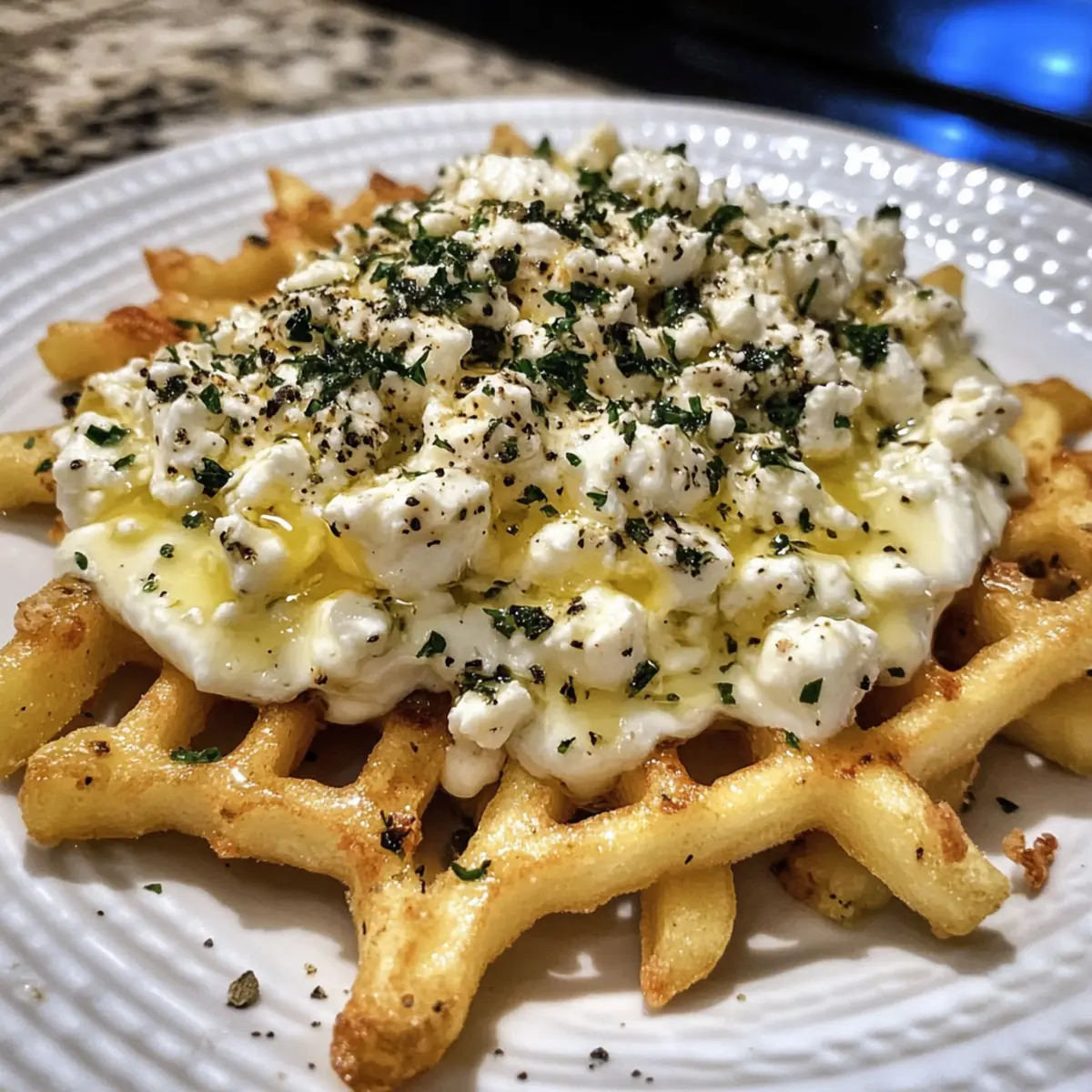Crispy Greek Lemon Feta Fries with a Zesty Twist