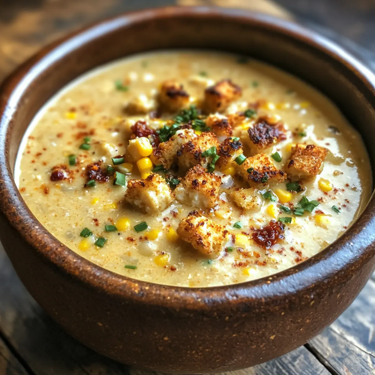 Hearty Sun Dried Tomato Corn Chowder for Cozy Nights
