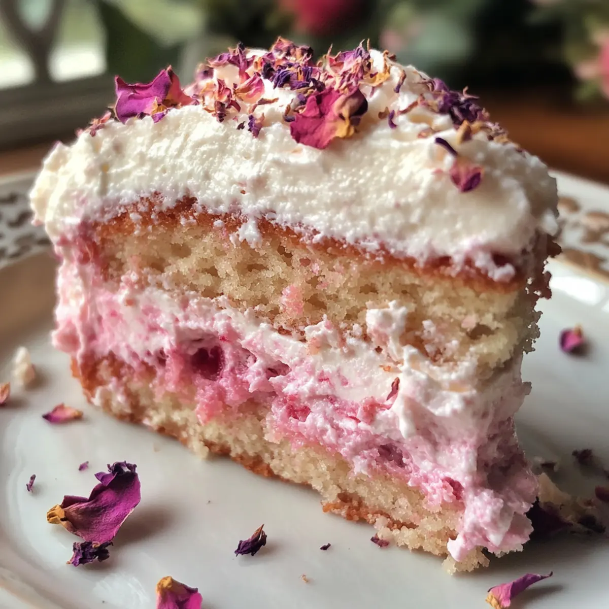 Delightful Rose Poke Cake: A Romantic Baking Adventure