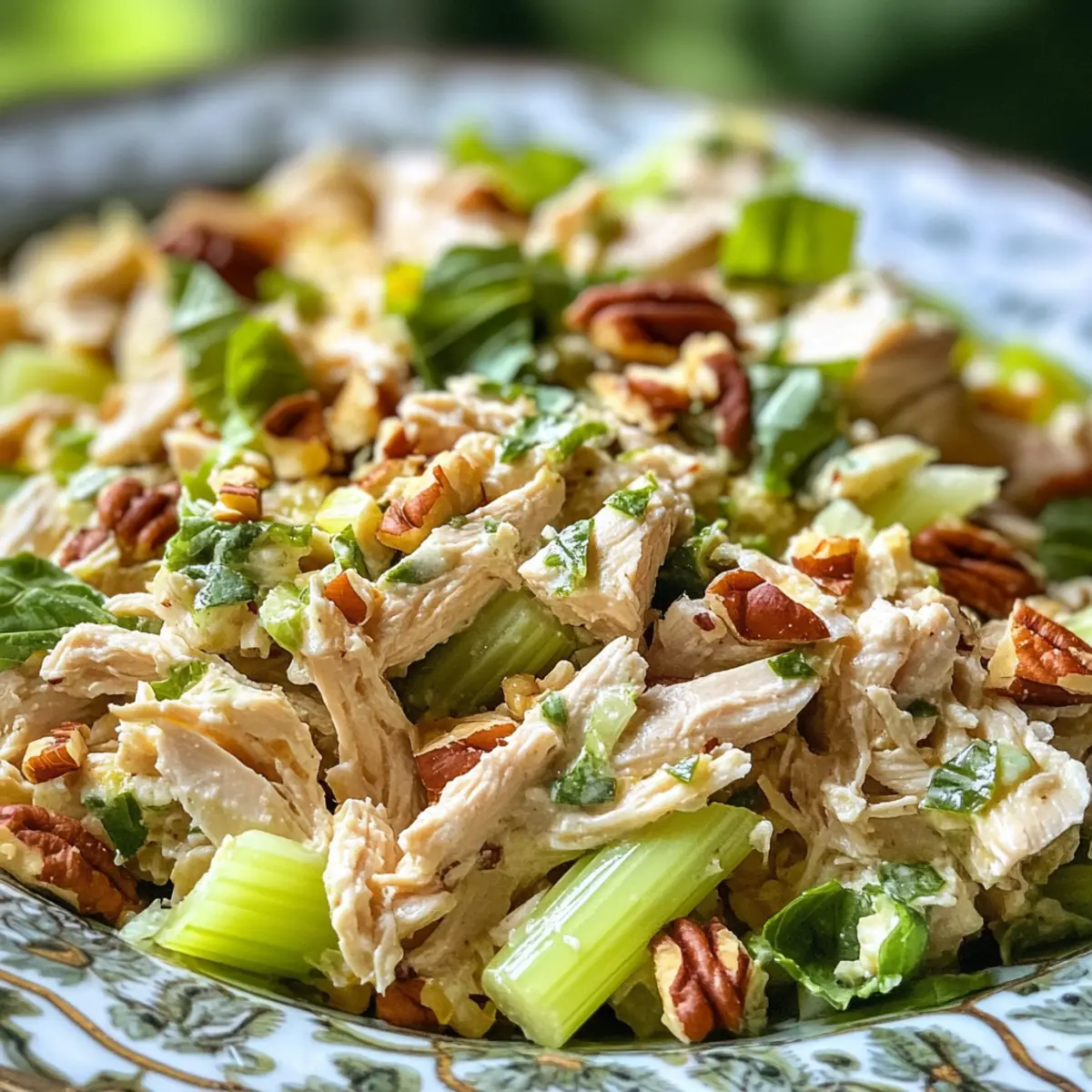 Lemon Basil Chicken Salad: A Zesty Healthy Delight