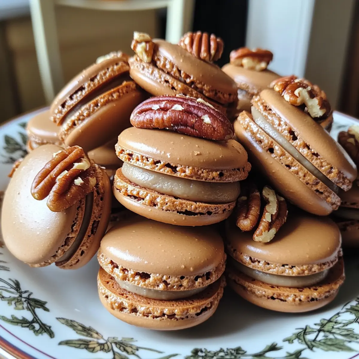 Maple Pecan Macarons That Will Warm Your Fall Gatherings