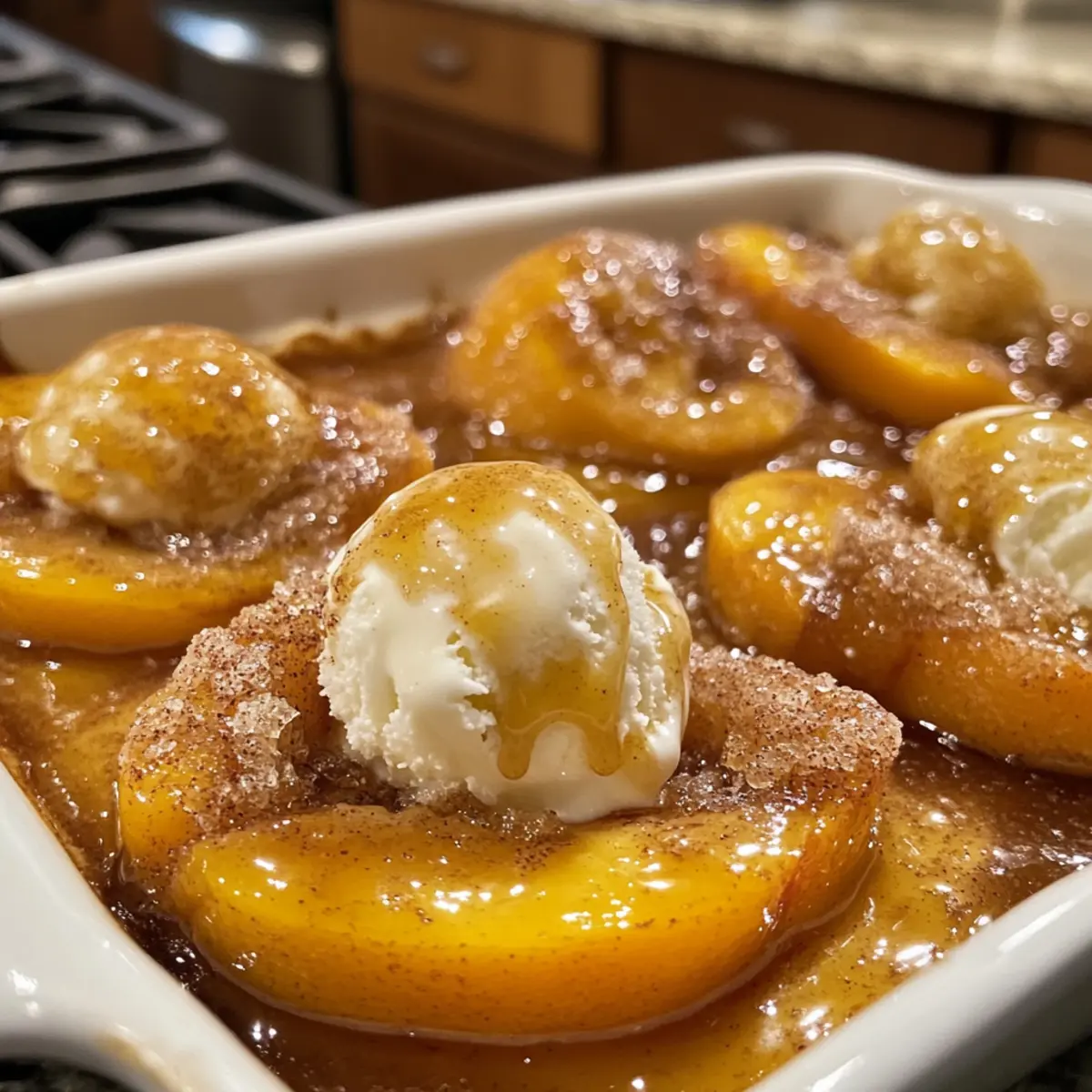 Cinnamon Sugar Baked Peaches: Your 15-Minute Summer Bliss