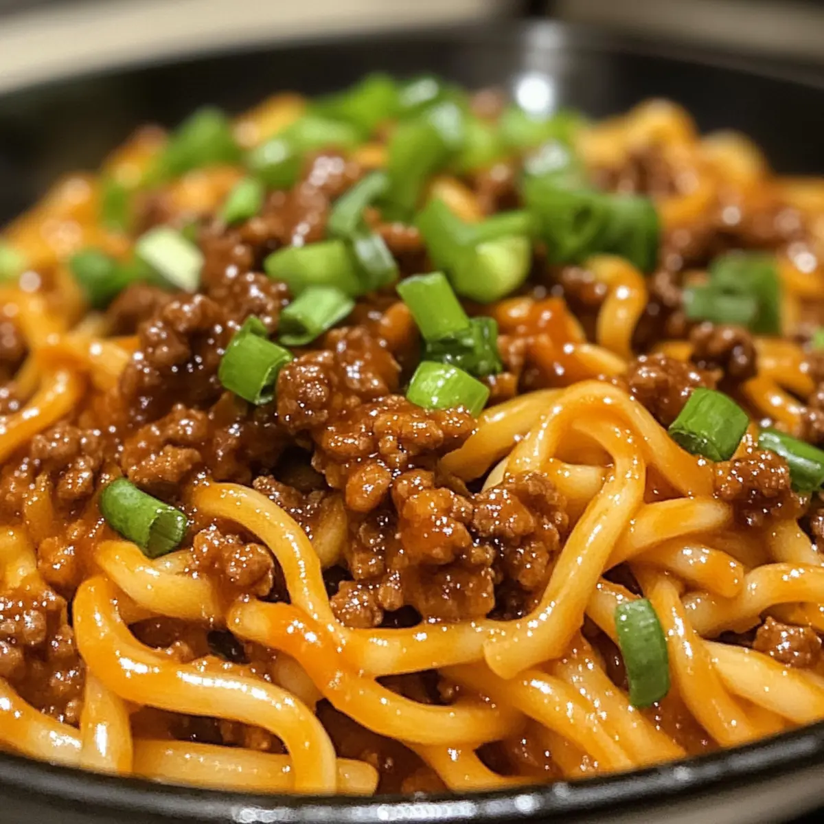 Mongolian Ground Beef Noodles: Quick, Savory Comfort Food