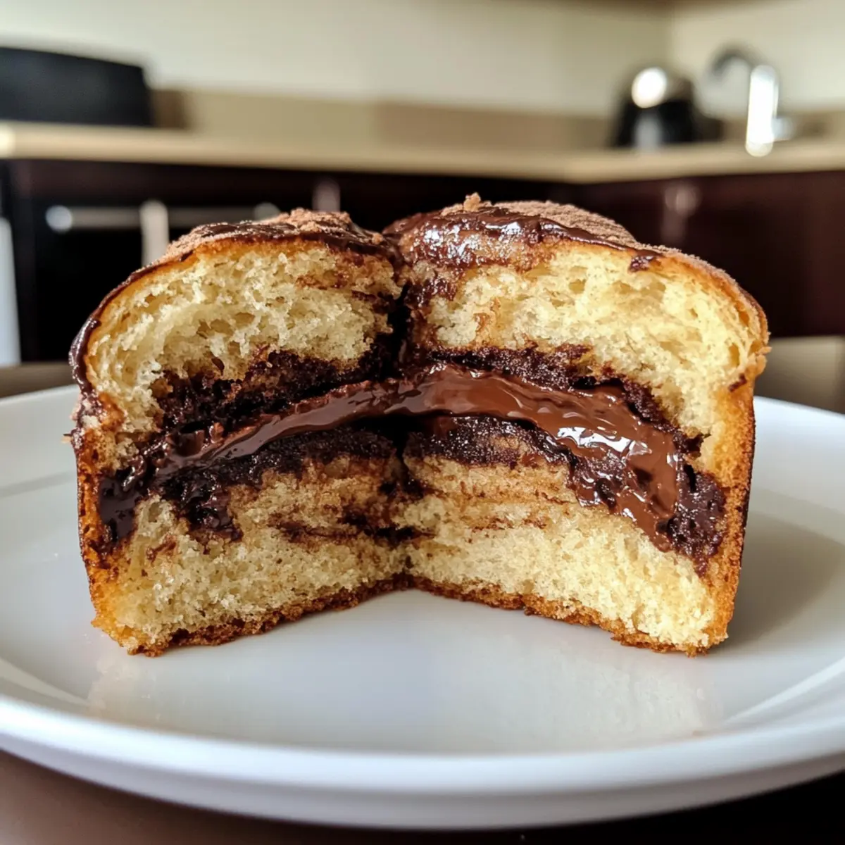 Chocolate Filled Sweet Bread: A Cozy Morning Treat